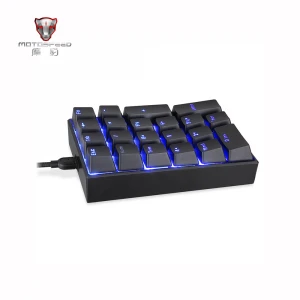 Ancreu Motospeed K22 Wired Mini Digital Numpad Numeric USB Keypad RGB Backlit Keyboard