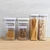 ANKOU AirTight Dry Food Milk Powder Food Storage Container Set Coffee CerealSpaghetti Storage Container Jar with Pop Up Button