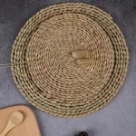 Anti Scald Heat Insulation Pad Pot Pan Mat Table Coaster Handmade Double Side Cheap Straw Placemats