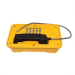 Anti-vandal POE power supply IP66 sip waterproof railway telephone