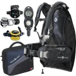 Aqua Lung Travel 9 LBS Scuba Package Zuma BCD Zoop