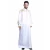 Import Arabic Mens Long Dress Islamic Dubai Men Thobe Clothing Abaya Muslim White Robe Muslim Men Robe from China