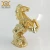 Import art decor golden horse sculpture with customized statue metal crafts manufacture from China