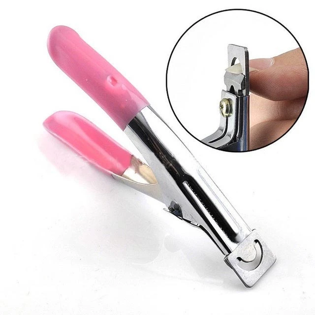 artificial nail clipper stainless steel acrylic nail clipper