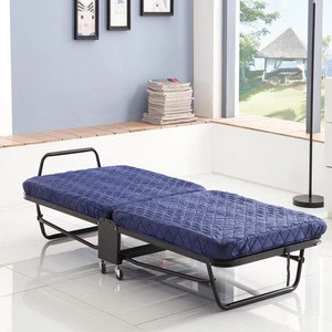Assembly accessories folding medical bed with caster
