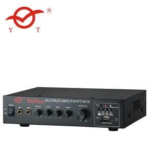 audio car amplifier public broadcast  power amplifier YT-5016 support mic
