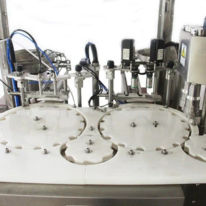 Automatic 5-20 ml electronic cigarette liquid dispensing filling machine