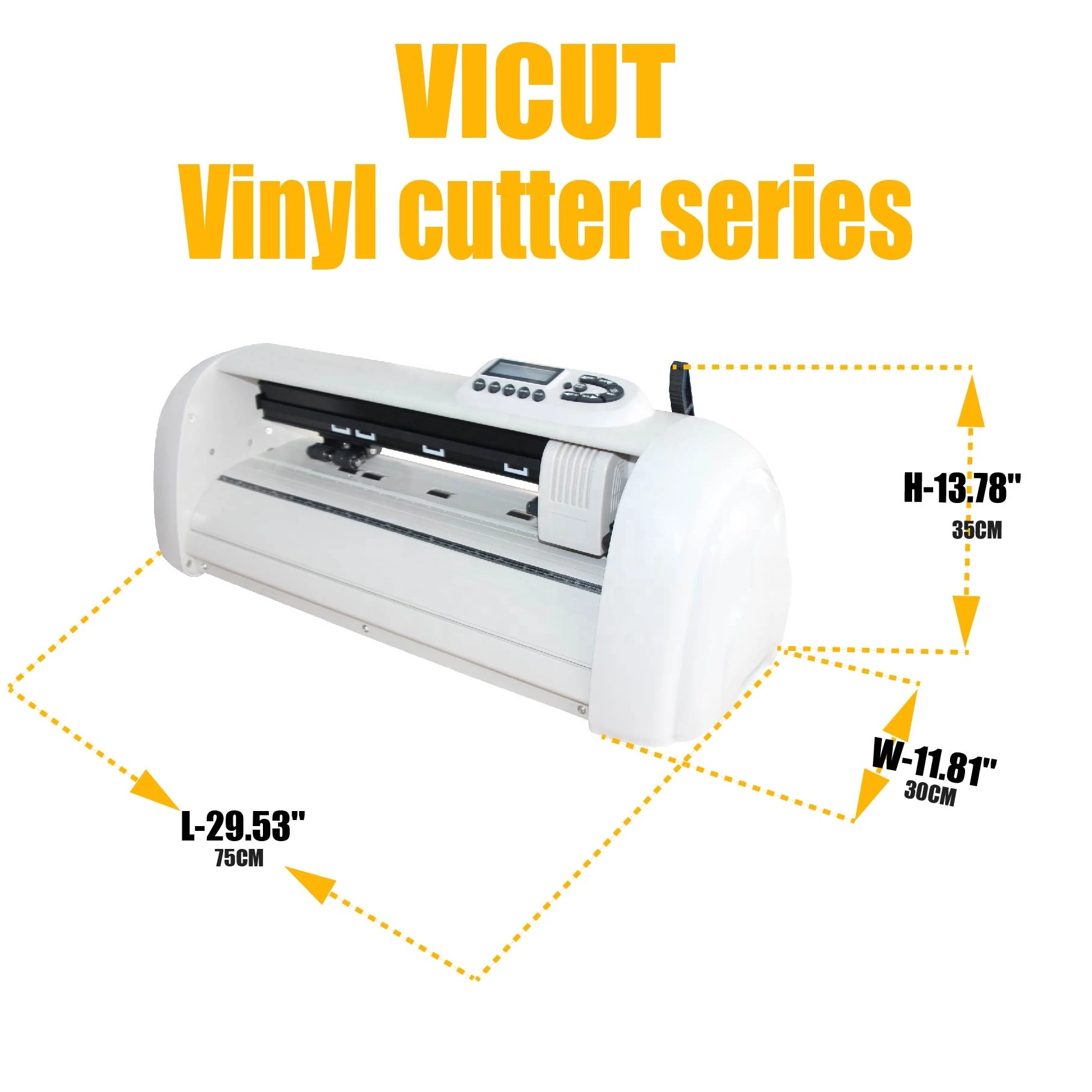 Automatic Contour Cutting Mini Desktop Vinyl Cutter Plotter (VCT-S490)