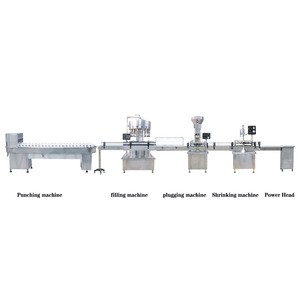 Automatic Drink Filling Processing Production Line / Small Scale Bottle Water Juice Carbonated Beverage Bottling Filling Machine