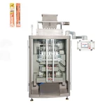 Automatic Vertical Film Bag Filling Sealing Packaging  Stick Sachet Powder Liquid Honey Packing Machine