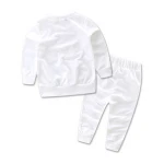 Autumn Children Girls Fashion Clothes Baby Long Sleeve Sweatshirt Pants 2pcs Suits Kids Clothing Sets Sequined Rose Tracksuits