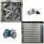 Import Axial Flow Wall Mounted bitcoin miner fan greenhouse ventilation exhaust fans from China
