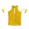 baby outdoor swim uv shirt/kids surfing shirt/SPF 50 UV Sun Protection short Sleeve Tee zipper style Rashie shirt