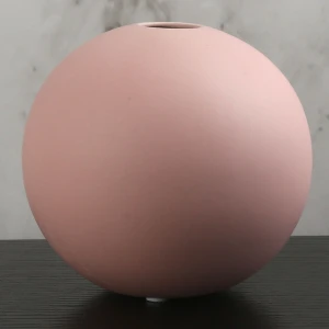 Ball Shape Ceramic Porcelain Vase Pot