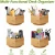 Import Bamboo Rotating Art Supply Desk Organizer with Compartments from China