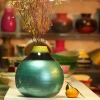bamboo vase, lacquer vase; decorative modern vases; lucky bamboo vases