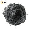 Barbed wire manufacture
