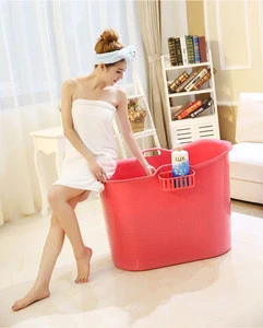 Bath tube in plastic PP5 to adult
