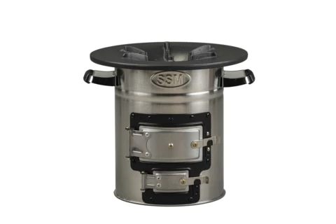 Bbq outdoor efficient affordable wood charcoal stove for camping and cooking