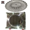 Beautiful Plastic Fruit Plate Household Candy Tray Dried Fruit Nuts Snack Tray Plastic Injection Mould