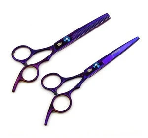 Beautiful Titanium Hair Cutting Scissors Titanium Scissors