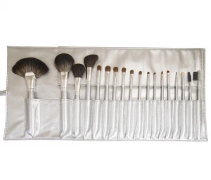 Beauty Tool Silver Color Makeup Brush Set, Makeup Brush Kit