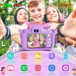 Best Children Gifts Cheap Photo Camera 1080p Video Selfie Unicorn Kids Camera Child Toy video Camera