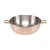 Import Best quality restaurant cooking stainless steel double gilded handle copper pot from China