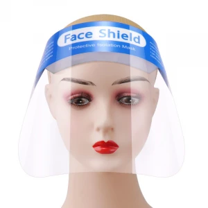 best selling product full face dust transparent dental face shield plastic with anti-fog
