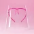 Import best trading products, fasion frame shield visor glasses color pink rose red from China