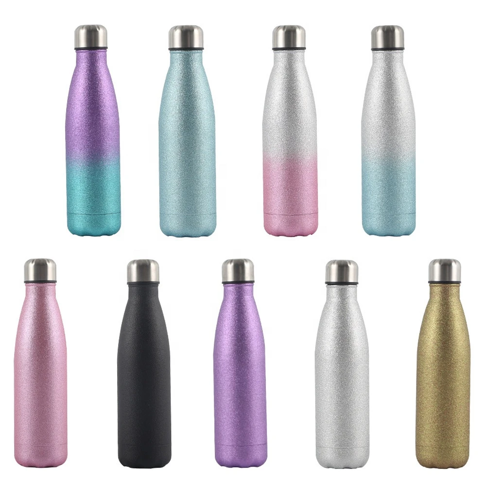 Bicycle Vacuum Bottle Double Walled Stainless Steel Insulated Water Bottle