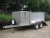 Import big aluminum toolbox tandem tipping trailer from China