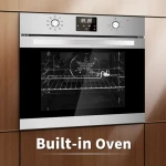 Big Capacity 81L/71L/67L 9 Function Stainless Steel Built In Electric Oven With Glass Door