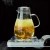 Big volume borosilicate glass tea water pitcher