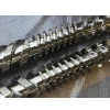 Bimetallic parallel twin screw barrel for PP PE PVC profile sheet foam board pipe calcium Caco3