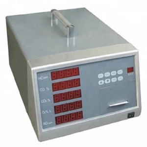BIOBASE Emissions CO, HC, NOX, CO2, O2 Detector, Gas Concentration Testing Automobile Exhaust Analyzer