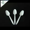biodegradable starch cutlery, disposable plastic cornstarch tea spoon
