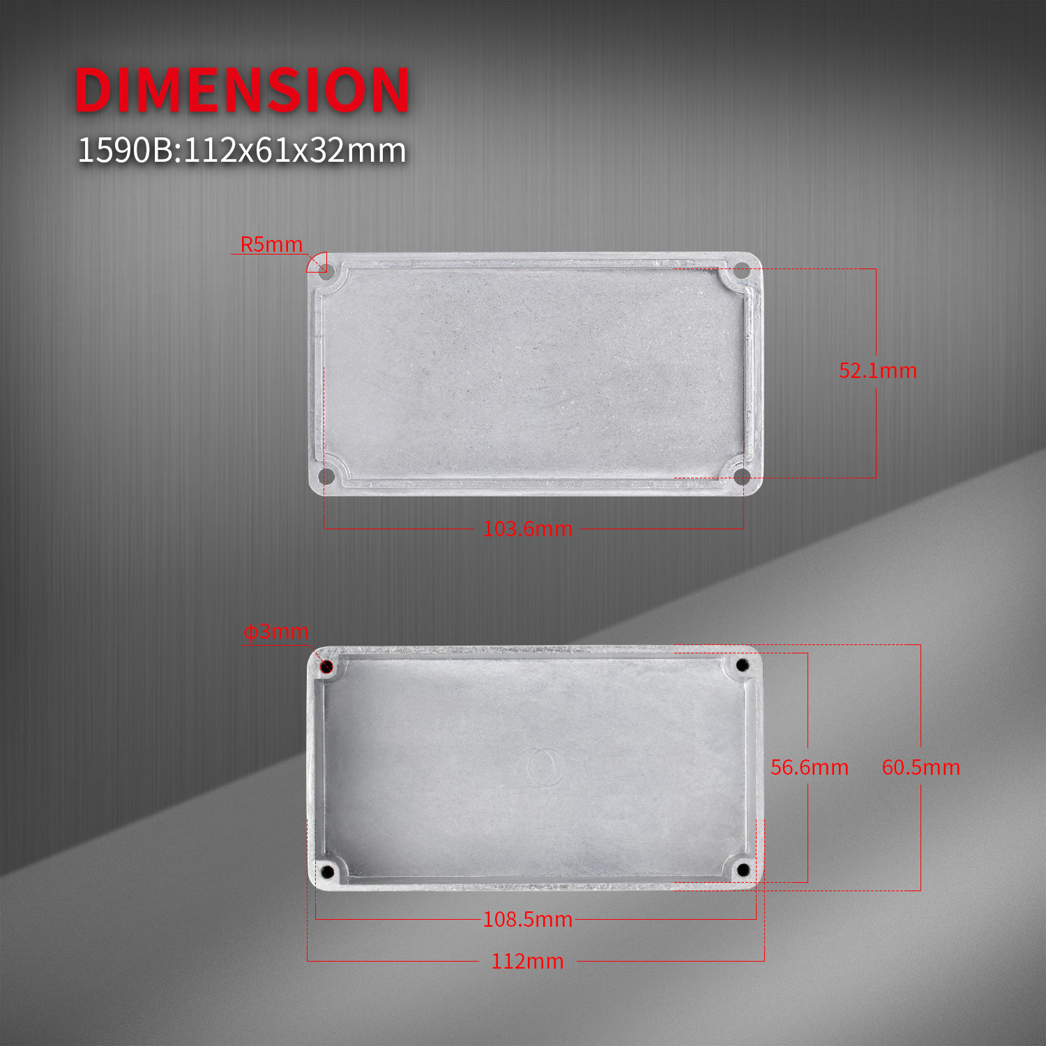 Stompbox Case Buy Black 1590b Metal Stomp Box Case Enclosure Guitar Effect Pedal ...