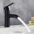 Import Black color 304 stainless steel faucet for bathroom basin wash basin faucet basin mixer faucet from China