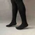 Import Black Women Knee High Solid Warm Slim Stocking from China