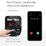 Bluetooth 5.0 Car Mp3 Player Multifunction Hands free Bluetooth Receiver, Bluetooth Car Kit