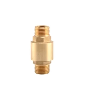 BOTE BT5012 CHINA supplier 1 2 3 4 inch M Male thread brass spring vertical lift brass check valve for water air toilet