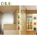 Boutique Shop Fittings Display Stand Handbag Store Interior Design Customized Gold Metal Display Table Bags Shop