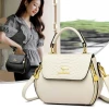 Brand Designer Genuine Leather Ladies Shoulder Bags 3 Pcs Luxury Purse And Large Handbags Set For Women
