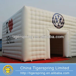 brand hot sale advertising inflatable cube tent