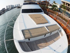 Brand New 2019 Marathon 50XT Flybridge Cruiser Luxury Yacht with Hidden Outboard Motors by Marathon Boats