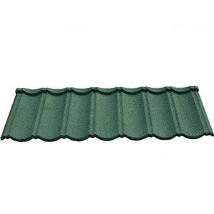 Building classic stype hot sale stone coated color metal roof tile in nigeria