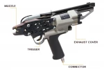 C Nail Gun Stapler Atro Air Nail Pneumatic Clamping Clipping Pneumatic Nail Guns