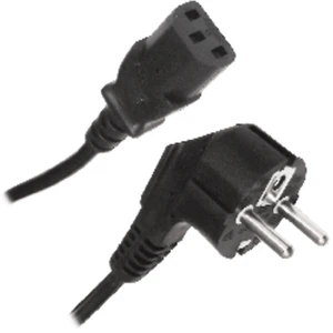 Cable Warehouse Right Angled Schuko Plug to IEC C13 Mains Power Cable