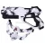 Import Camo Laser shooting guns with Battle masks 2sets CS Tag Guns fighting each other from China